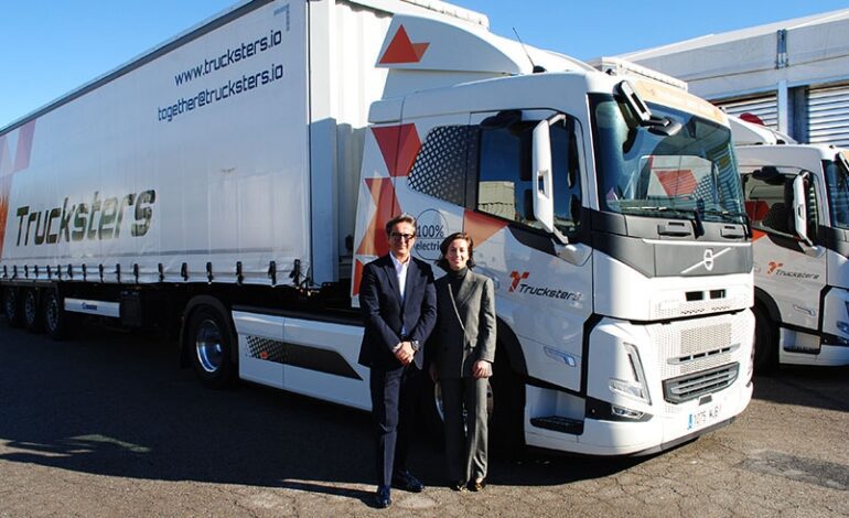 La española Trucksters adquiere dos cabezas tractoras Volvo FM Electric