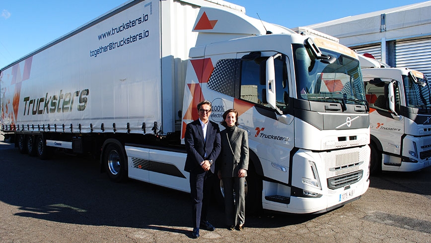 La española Trucksters adquiere dos cabezas tractoras Volvo FM Electric