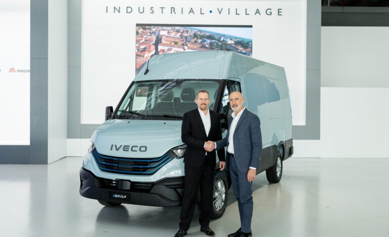 Iveco elige a BASF como primer socio de reciclaje de baterías de vehículos eléctricos