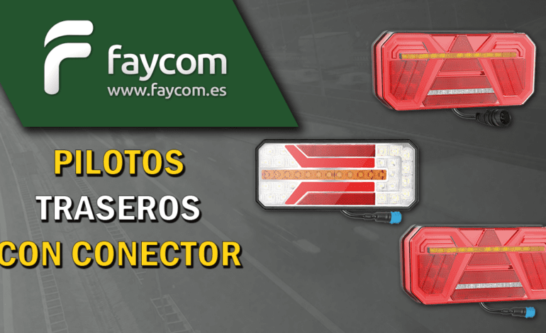 Faycom introduce una nueva gama de pilotos con conectores en su último catálogo