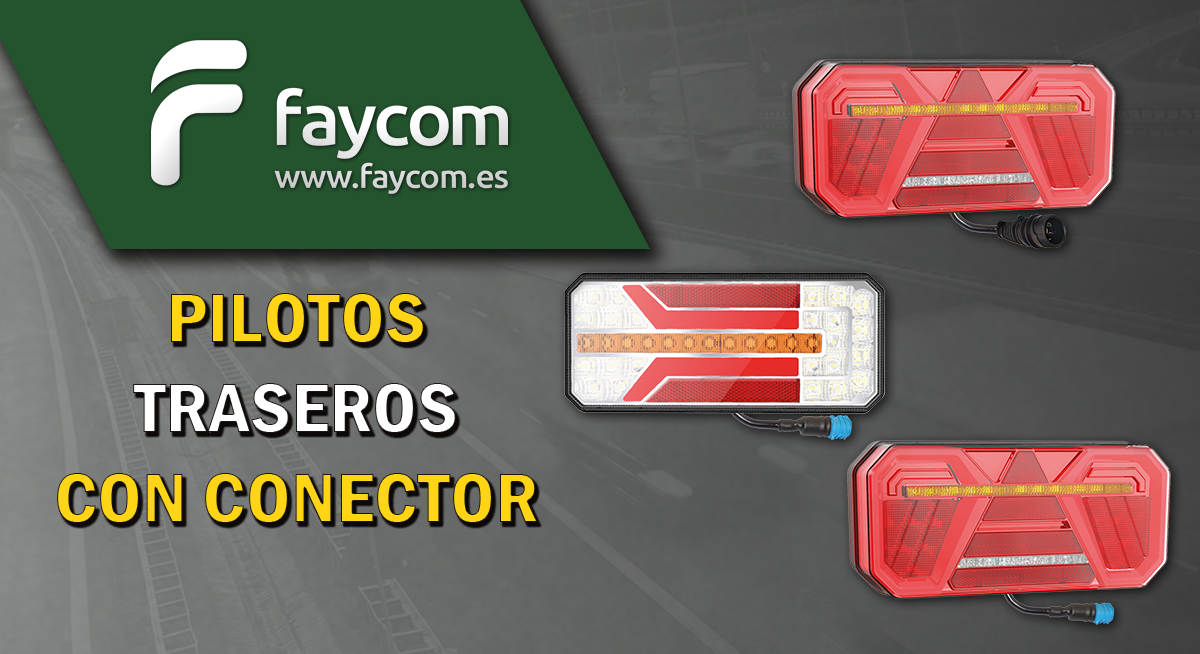 Faycom introduce una nueva gama de pilotos con conectores en su último catálogo