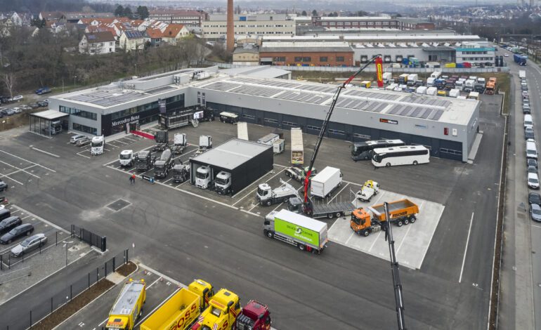 Mercedes Trucks inaugura un centro especializado en V.E. e hidrógeno en Stuttgart