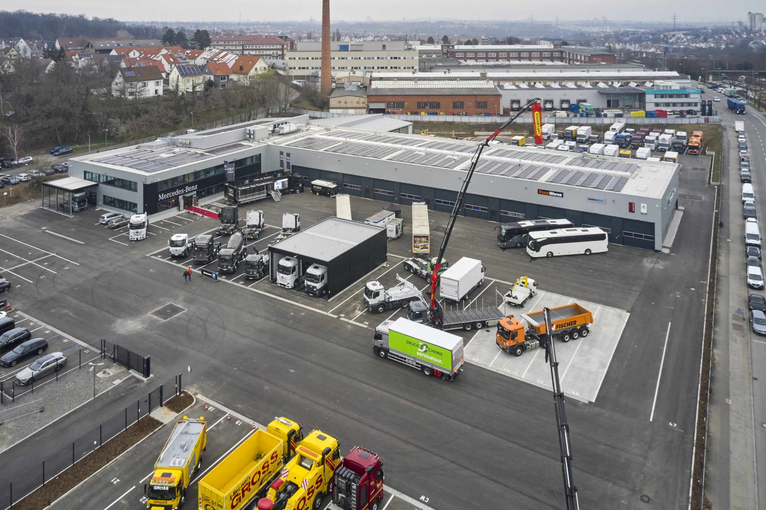 Mercedes Trucks inaugura un centro especializado en V.E. e hidrógeno en Stuttgart