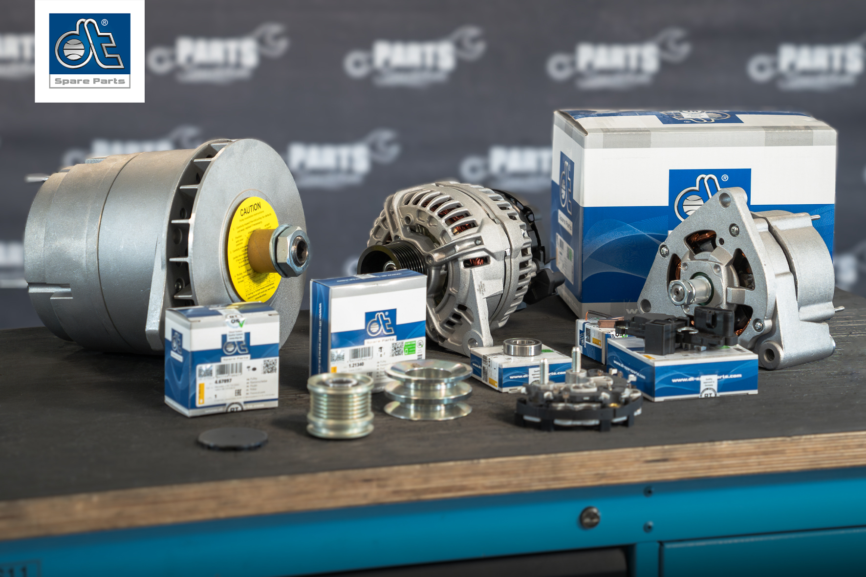 Los alternadores DT Spare Parts presentados por los Parts Specialists