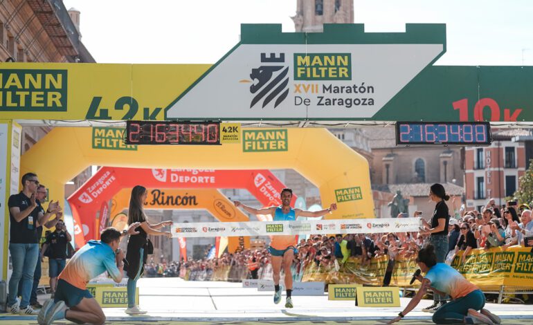 Un año más, MANN-FILTER es el motor de arranque de la Maratón de Zaragoza