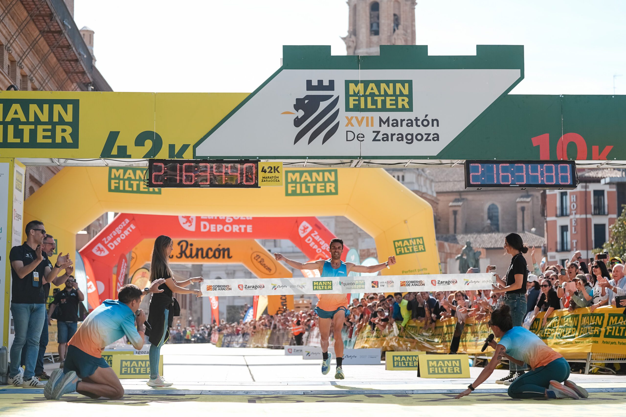 Un año más, MANN-FILTER es el motor de arranque de la Maratón de Zaragoza