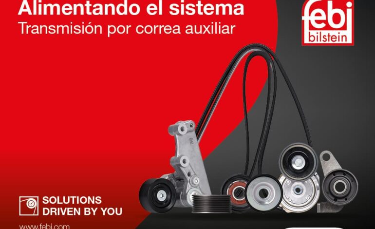 “Alimentando el sistema”, febi lanza su campaña de transmisión por correa auxiliar para camiones