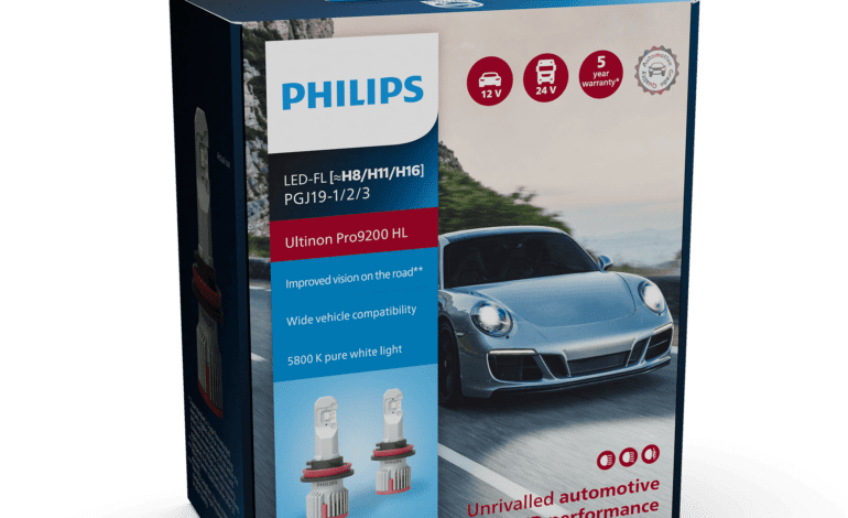 Nueva Philips Ultinon Pro9200 con un 400 % más de brillo