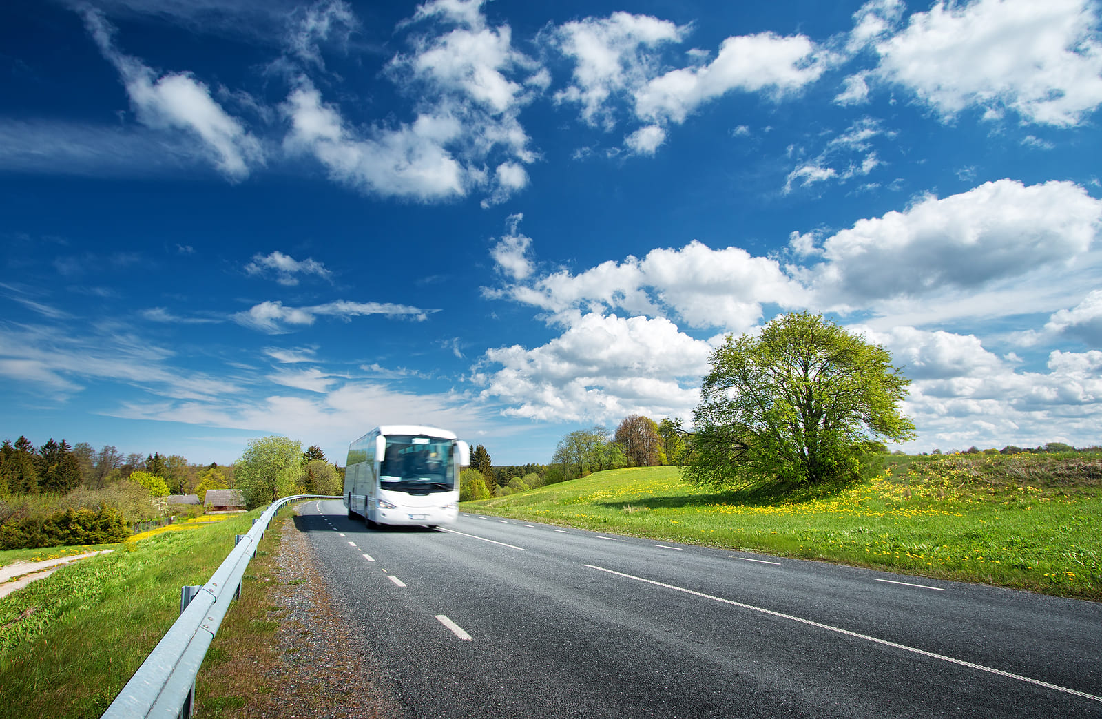 El transporte de viajeros por carretera supera al sector servicios en el noveno mes del año