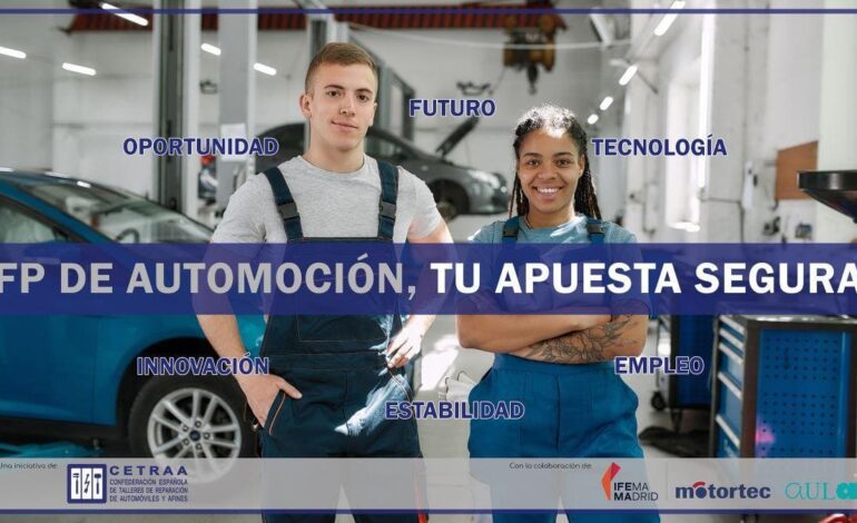 MOTORTEC 2025 y CETRAA establecen un puente con AULA 2025 para captar talento joven